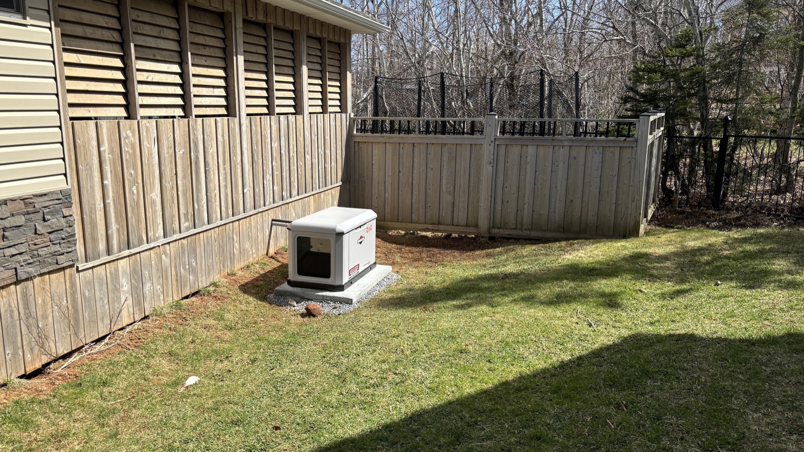 Central Electrical backup power installation